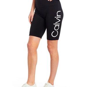 Calvin Klein Performance Logo High Waist Bike Shorts